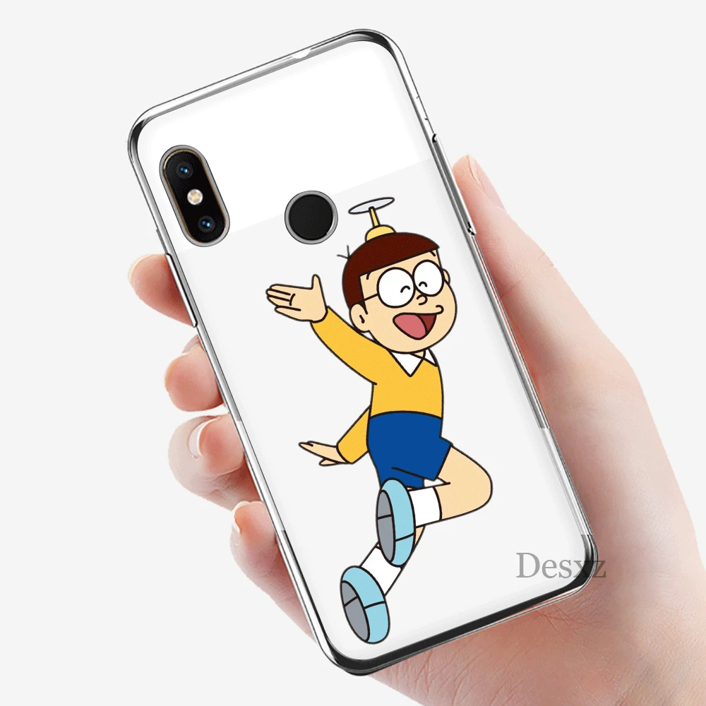 Чехол для мобильного телефона Xiaomi Redmi Note 7 6 5 Pro 4 4X 5A защитный чехол Doraemon A Bear |