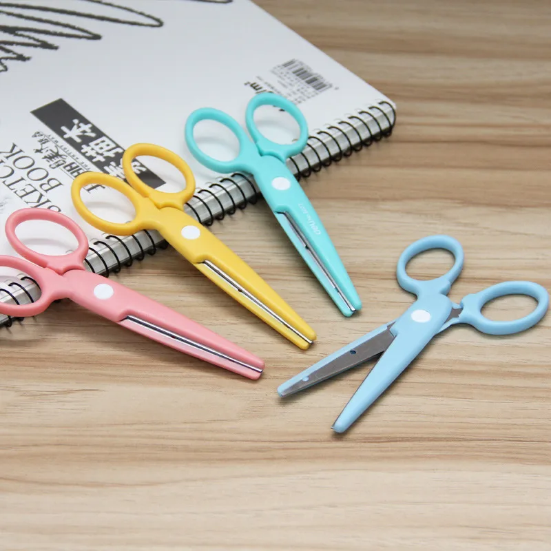 Deli детские безопасные ножницы офисные школьные DIY ученические художественные