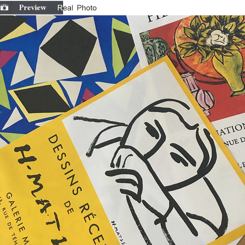 Henri Matisse Модные Ретро плакаты и принты абстрактный портрет стены искусства холст картины для гостиной домашний декор
