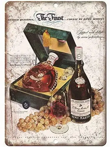 

Lplpol Remy Martin Cognac Liquor Vintage Ad Vintage Metal Tin Signs Beer 8" x 12"