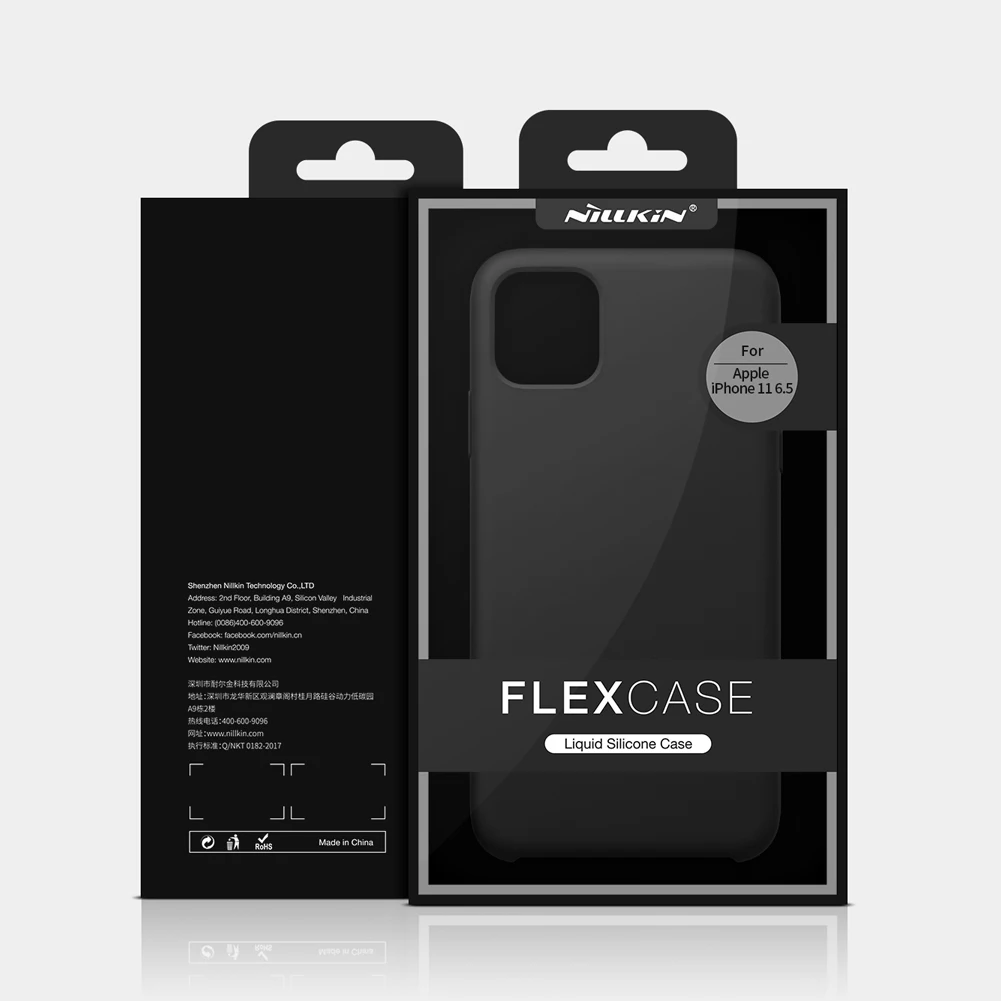 Для iPhone 11 XI 2019 защитный чехол Nillkin Flex Pure Тонкий мягкий жидкий силиконовый