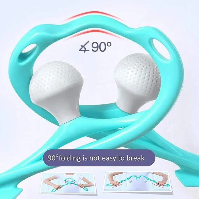 

Pressure Point Therapy Neck Massage Tool Pressure Relieve Trigger Tool Massage Neck Self Point Shoulder Roller Dual Massage M7H3