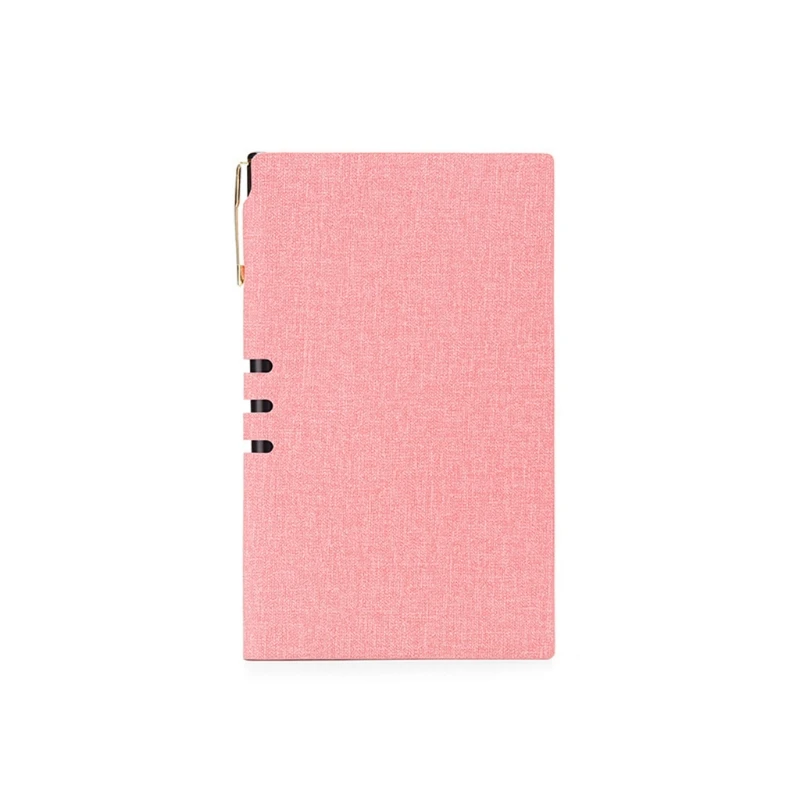 

Vintage A5 A6 Leather Business Journal Notebook Diary Planner Notepad Stationery