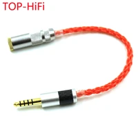 top hifi upocc single crystal copper 4 4mm balanced male to 3 5mm balanced female audio adapter cable