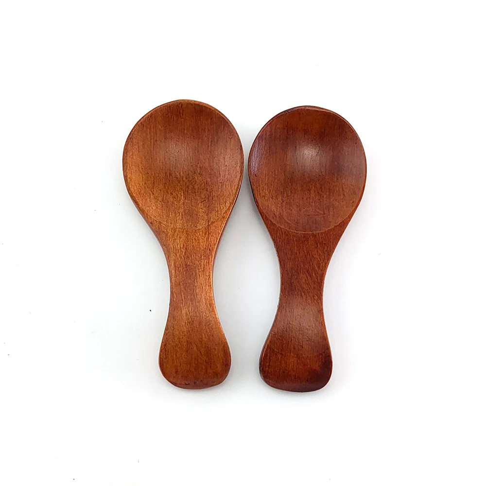 Маленькие деревянные ложки 6 шт. маленькие суповые Сервировочные Ложки