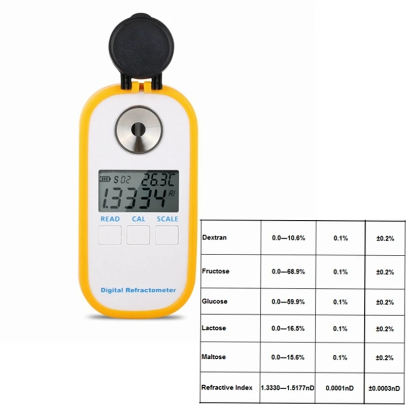 Цифровой сахара бркси по оптовым ценам ЖК дисплей Дисплей декстран фруктоза