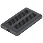 Корпус жесткого диска Dual SSD с raid Array Cabinet m 2 sata, корпус жесткого диска с функцией RAID USB3.1 Type C Disk Array Box 2 Bay