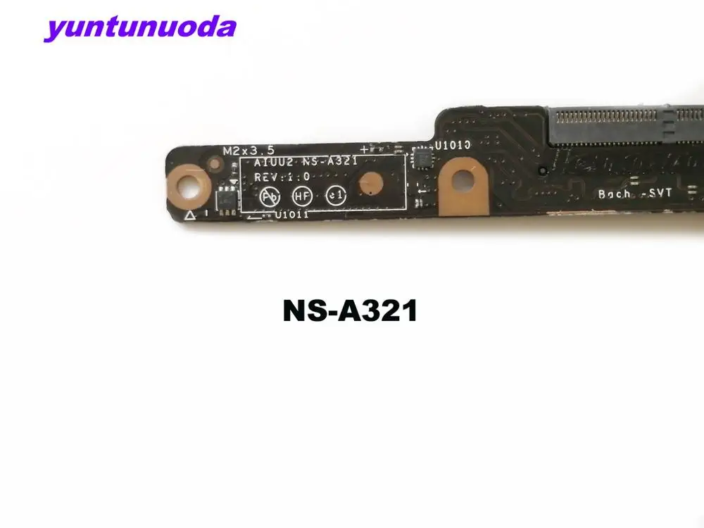 Оригинал для lenovo YOGA 3PRO 1370 USB HDD считыватель SD карт HDMI Плата AIUU2 NS A321 протестирована