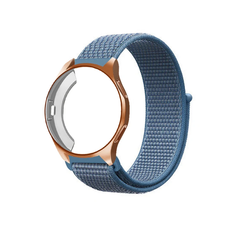 Lerxiuer gear S3 Frontier Band+ чехол для samsung Galaxy watch 46 мм 42 мм ремешок 20 мм 22 мм ремешок для часов нейлоновый браслет аксессуары - Цвет ремешка: A26