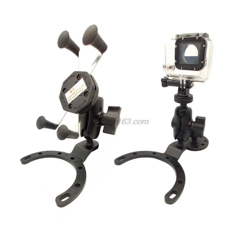 Крепление на бензобак для мотоцикла держатель телефона камеры комплект Kawasaki Honda |