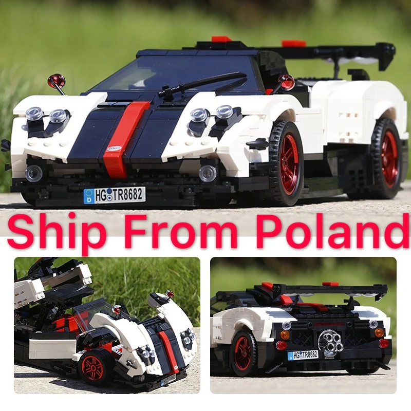 Форма King 13105 серия Creative Idea Pagani Zonda Cinque Roadster совместимая Moc 22208 строительные блоки