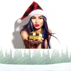 Рождественская шапка, шапка на Рождество, снеговиколеньСанта-КлаусРождественское украшение в клетку, плюшевая шапка на новый год, Рождество, Рождество, для детей и взрослых