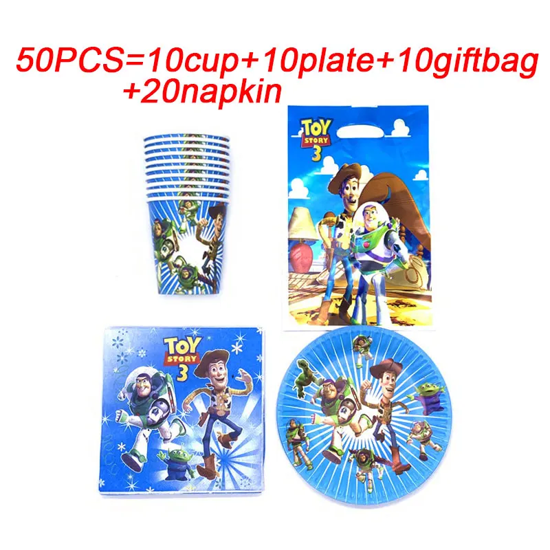 Disney с героями мультфильма История игрушек Базз светильник год тема стаканчики