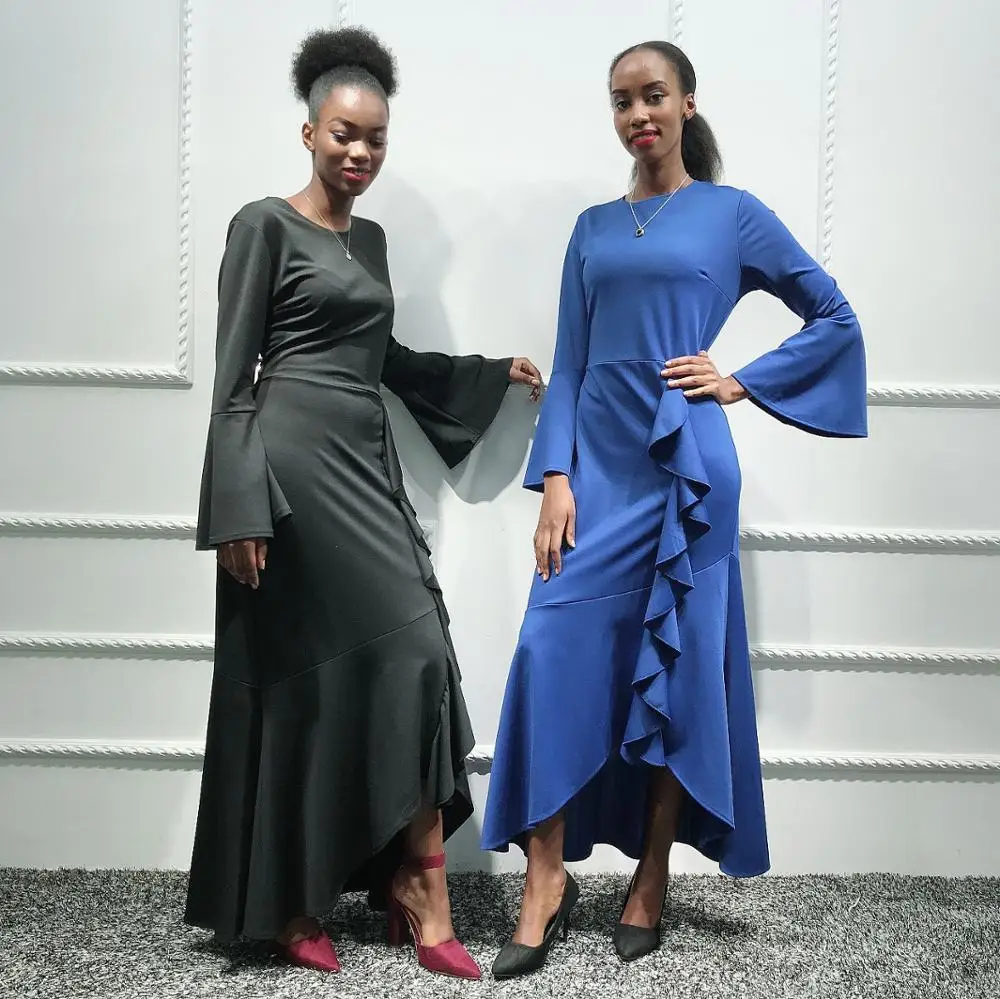 

Women Abaya Muslim Dress Islamic Kaftan Arabic Turkish Club Party Mermaid Dresses Elbise Indonesia Robe Musulmane Longue Caftan