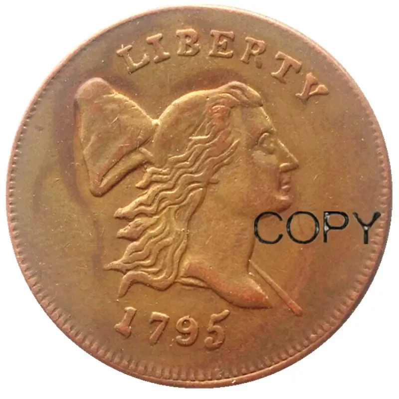 Копия медных монет Liberty Cap пол-цента 1794-1797 выбор даты | Дом и сад