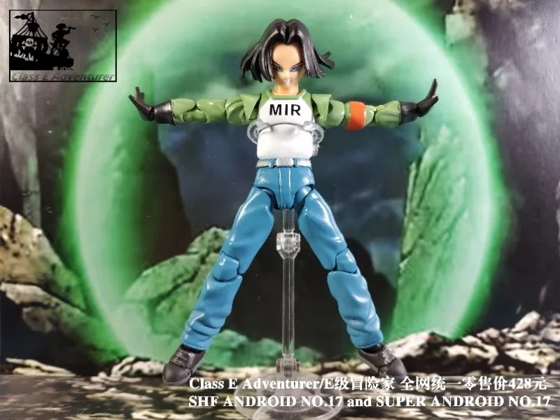 Принтом из мультфильма «Жемчуг дракона супер игрушечные фигурки из игры Dragon Ball DBZ(“СВЧ Android № 17 № 18 фигурку Figurals Игрушечная модель куклы игрушки