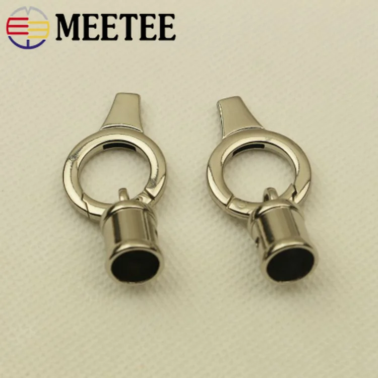 5 шт. Openable уплотнительное кольцо металлическая пряжка брелок защелкивающийся