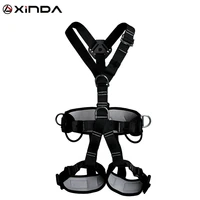 xinda top quality outdoor harnesses rock climbing high altitude protection full body safety belt anti fall protective equipment