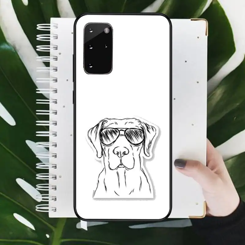 

Cute cats and dogs funny Phone Case For Samsung galaxy S 7 8 9 10 20 edge A 6 10 20 30 50 51 70 note 10 plus