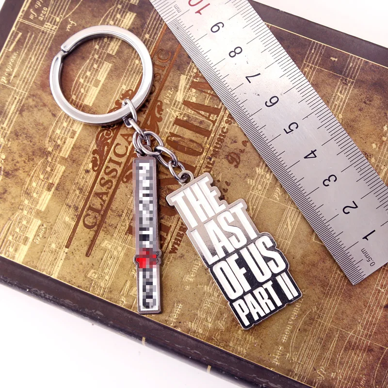 

The Last Of Us Peripheral Keychain Ali Tattoo Rocket Ship Pendant Key Chain Fan Gift Decoration Keyring