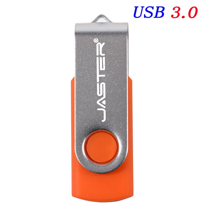 B JASTER USB3.0 поворотный USB флеш-накопитель 256 ГБ 128 Гб 64 ГБ 32 ГБ 16 ГБ 8 ГБ 4 ГБ флеш-накопитель Высокое качество флеш-накопитель USB - Цвет: B