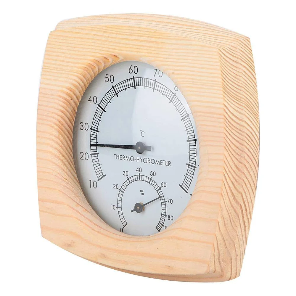

Multiple Thermometer Hygrometer Pointer Hygrothermograph for Sauna Steam Box