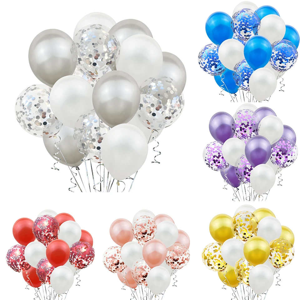 20 шт. латексные блестящие воздушные шары 12 дюймов|Воздушные и аксессуары| |