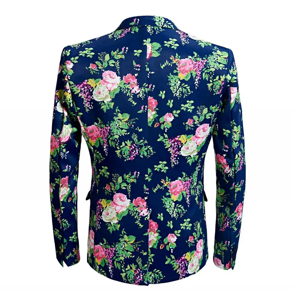 Высококачественный брендовый модный костюм с принтом для жениха Свадебный