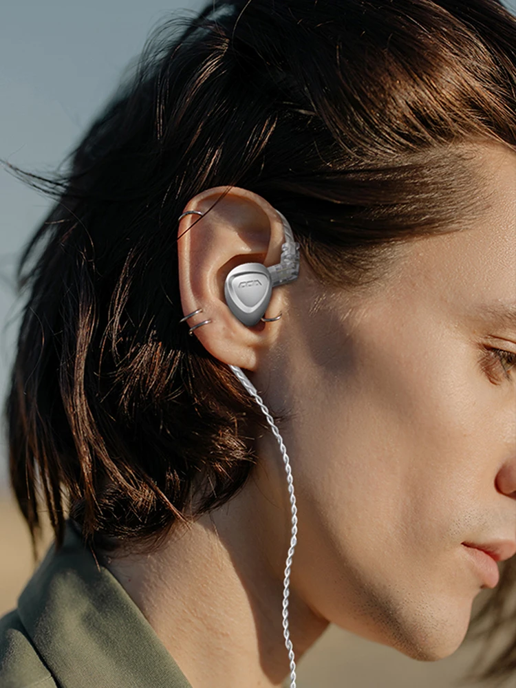 

CKX 1DD+6BA Hybrid Driver Pure Metal In Ear HIFI Earphones Monitor Bass Headset Noise Cancelling Headphones For EDX ZSX DQ6