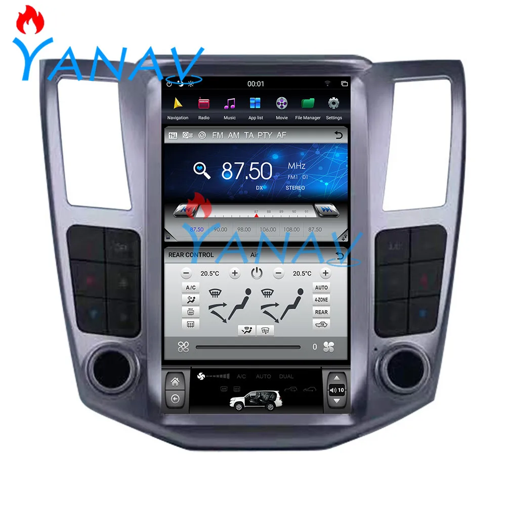 

4+64GB Android Car GPS Navigation For-LEXUS RX300/330/350/400h 2004-2008 Car radio player Auto stereo head unit Car Dvd Player