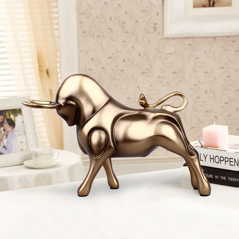 

Домашний декор из каучука, корова, офис, гостиная, аксессуары для украшения дома, интерьер автомобиля, Скульптура Коровы, ремесла, украшение ...
