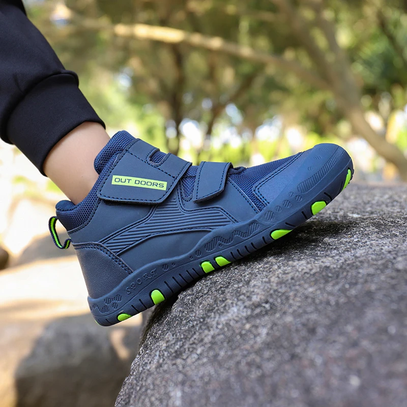 Ботинки детские для улицы спортивная обувь осенняя походная Нескользящие