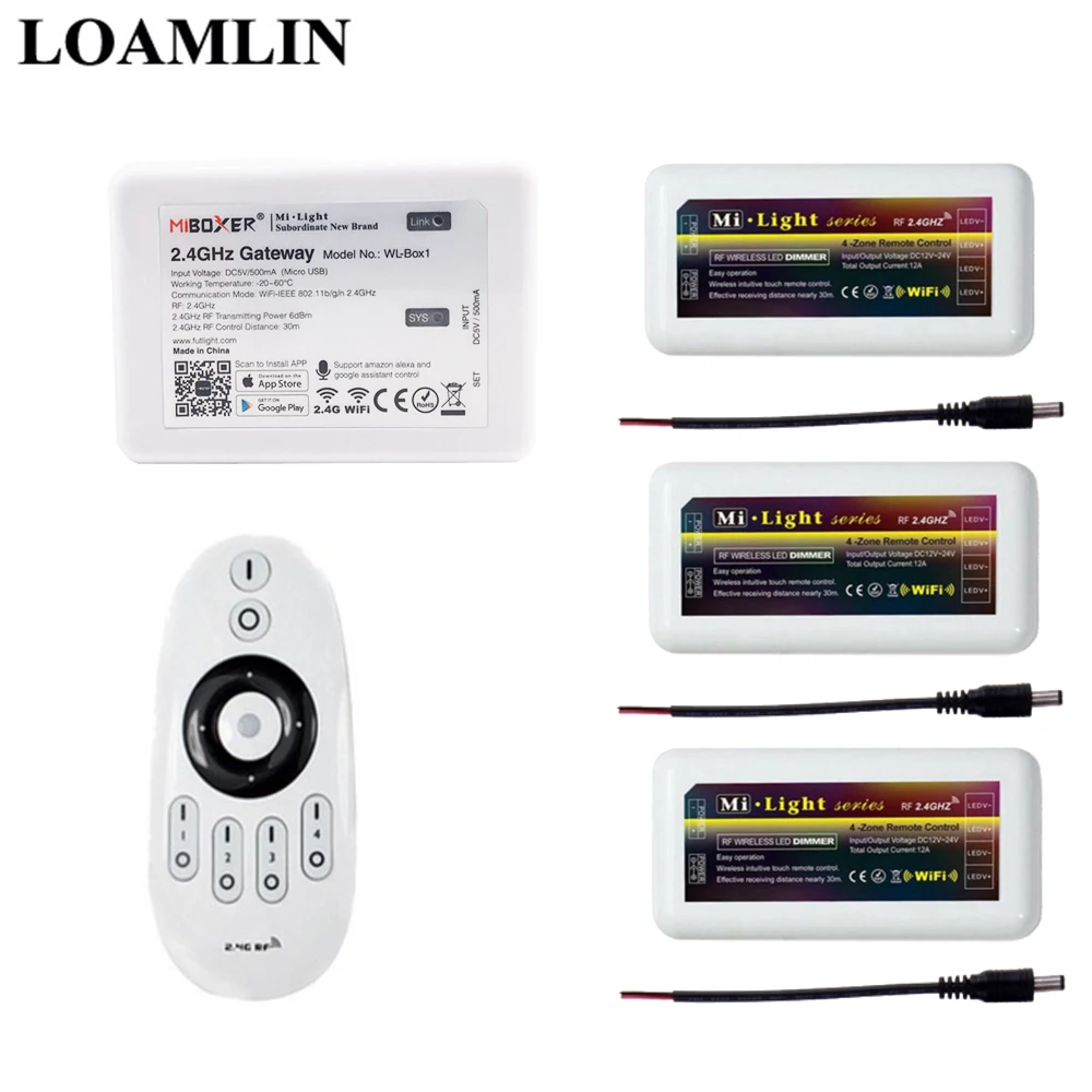 Светодиодный контроллер Mi light пульт дистанционного управления 2 4G WIFI IBOX2