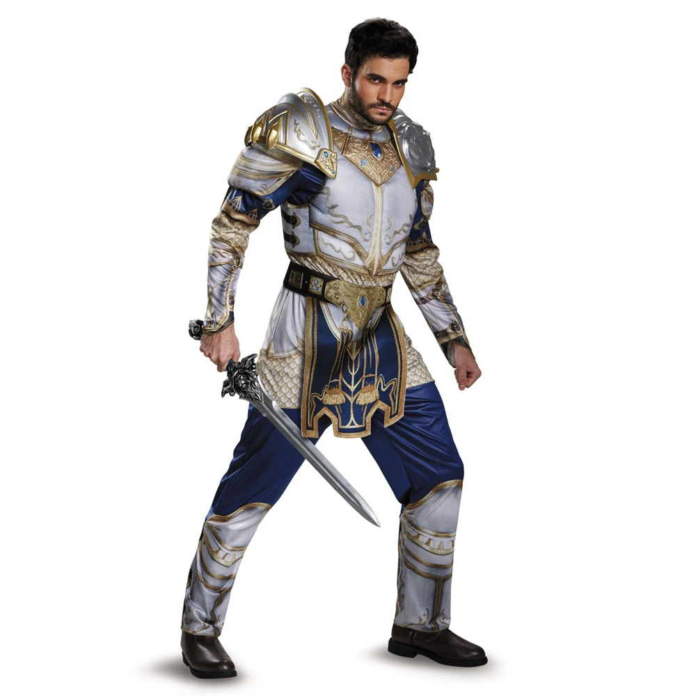 Snailify WOW косплей персонажа из фильма для мужчин Warcraft King Llane костюм мышц