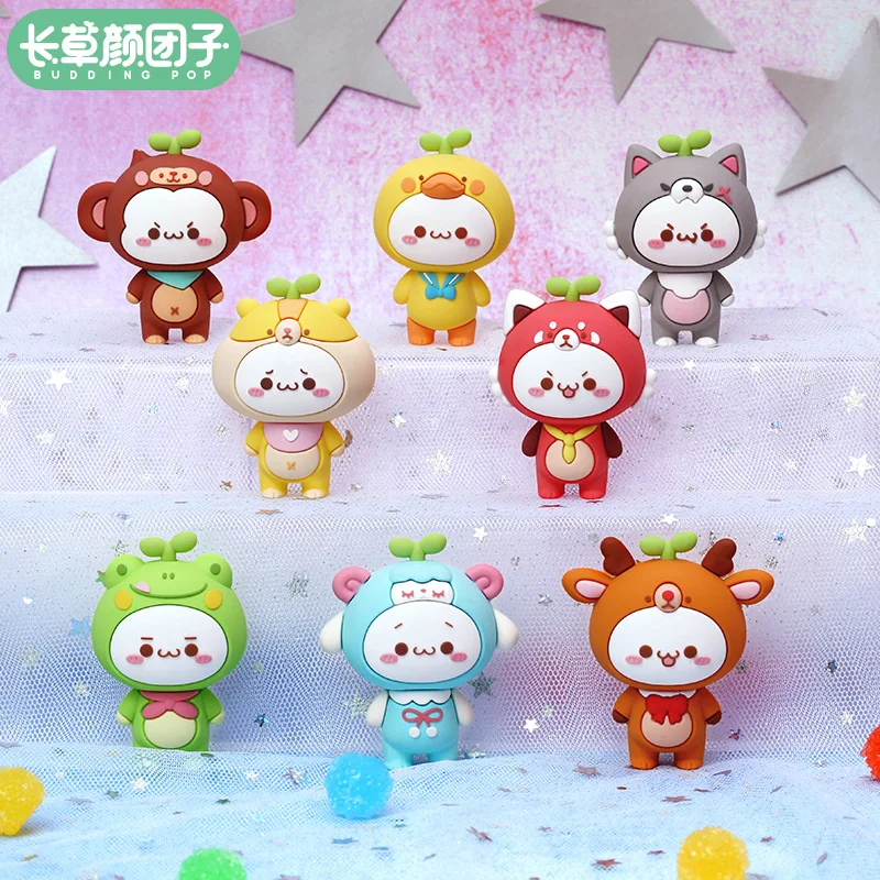 

Blind Box Anime Figure Lucky Girl Series Mini Kawaii Toy Cute Model Guess Surprise Random Doll Gift Decoration