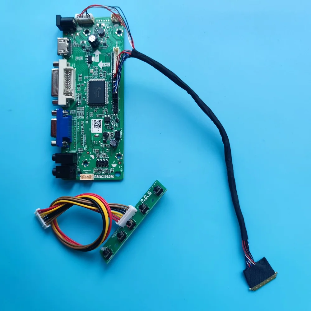 

Панель управления LED LCD 1366X768, 13,3 дюйма, 40 контактов, LVDS, HDMI, совместима с DVI, VGA, M.NT68676