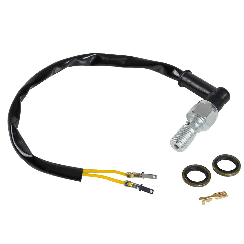 Cable Street Motorcycle Hydraulic Brake Refit Banjo Bolt Light Switch M10x1.25 Accessories Universal Metal Replacement Off-Road |