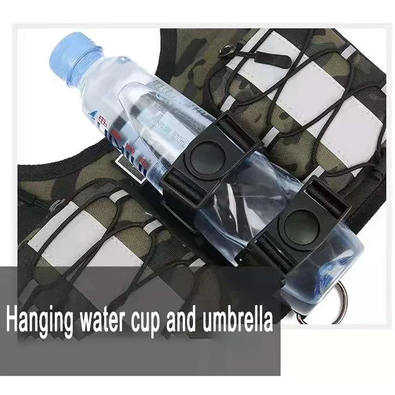 Тактический Рюкзак-портупея для собак нейлоновый тренировочный жилет домашних