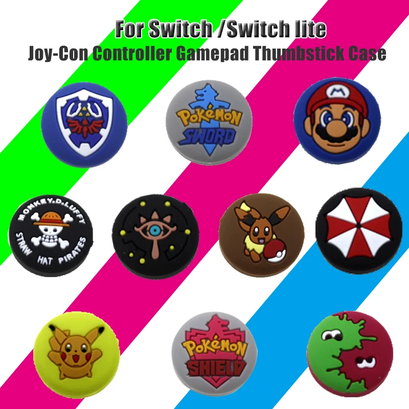 Чехол для джойстика, джойстик для джойстика, ручка для Pokemon Pocket Monster, игровой переключатель, переключатель NS Joy-Con, джойстик для геймпада, чехол для джойстика