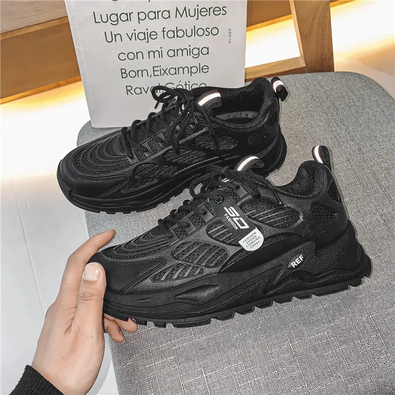 

Brand New Men Fashion Sneakers Spring Summer Comfortable Breathable Air Mesh Casual Sport Running Shoes Trainers 4 Colors