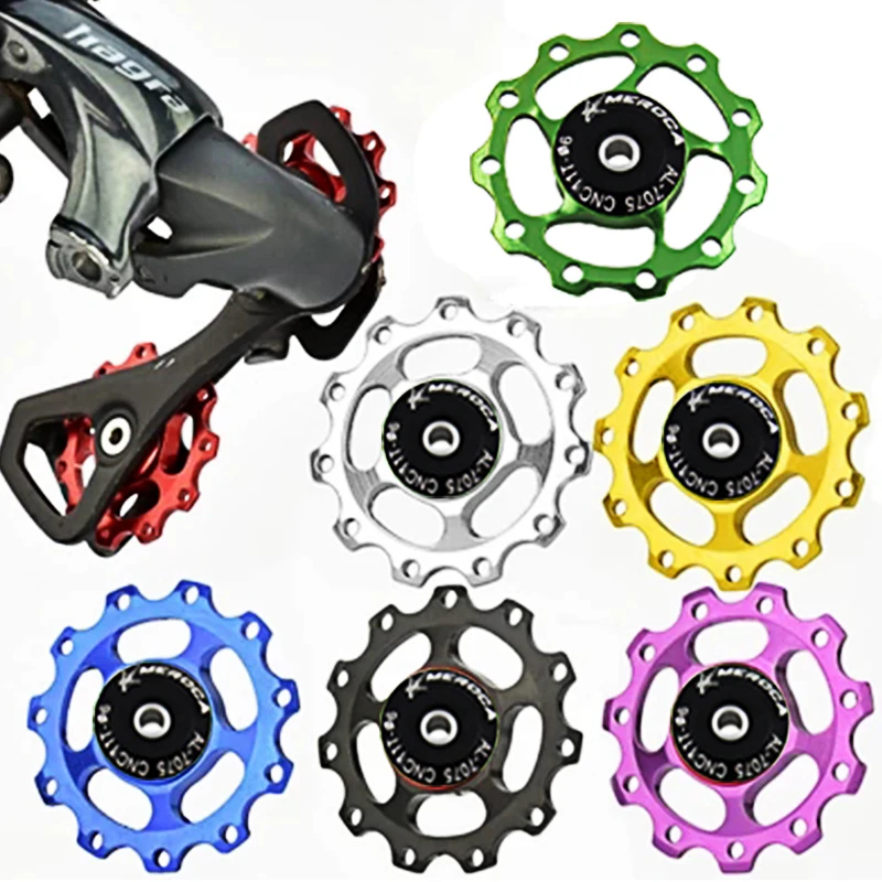 11T MTB подшипники для велосипеда из алюминиевого сплава задний переключатель шкив