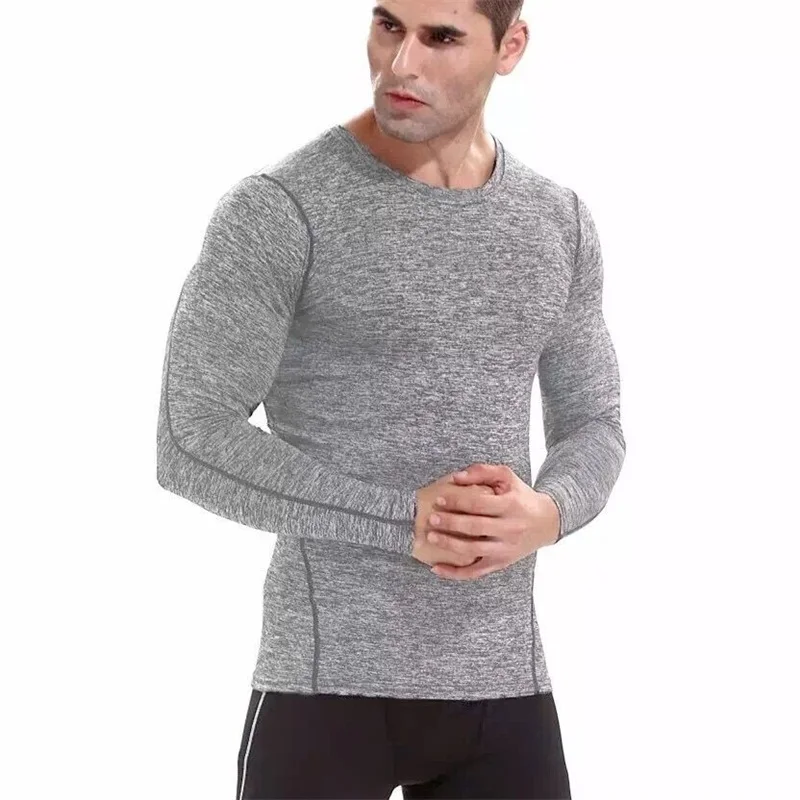 

D738 Compression Tights Base Layer Running Fitness Gym Exercise Soccer Basketball Men Sports Clothing Shirt Jersey Sportswear