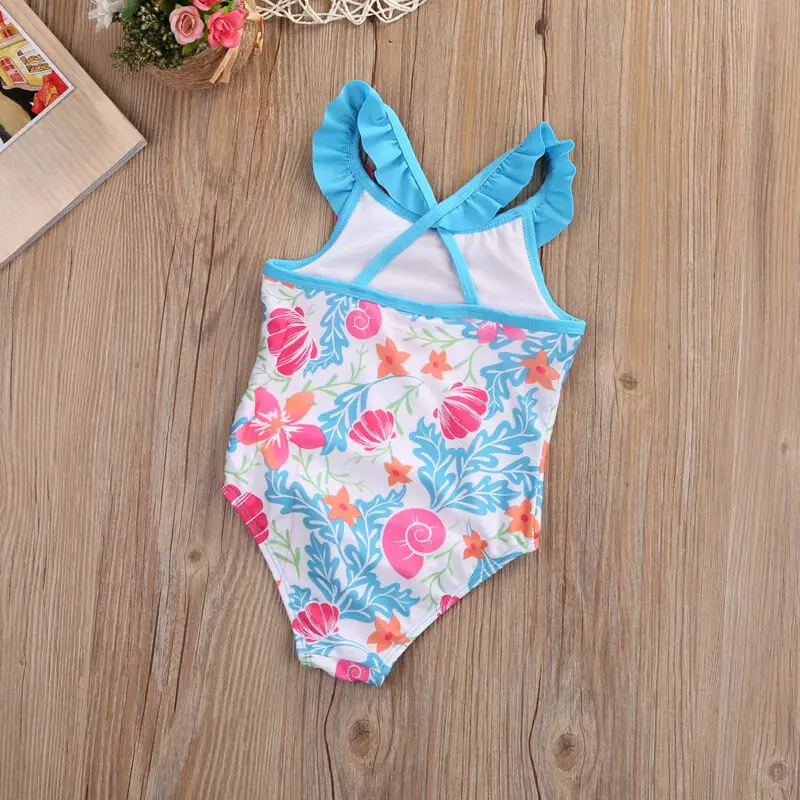 Купальник-бикини с цветочным принтом и юбкой-годе | Спорт развлечения