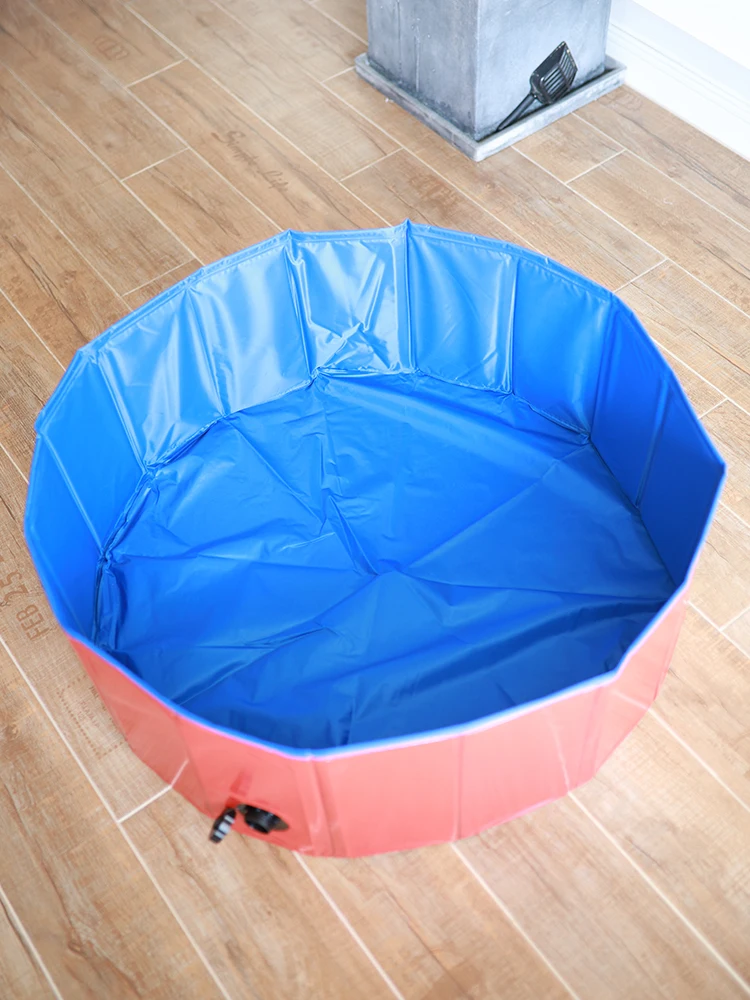 Складная Ванна для бассейна собак и домашних животных прочная маленькая средняя