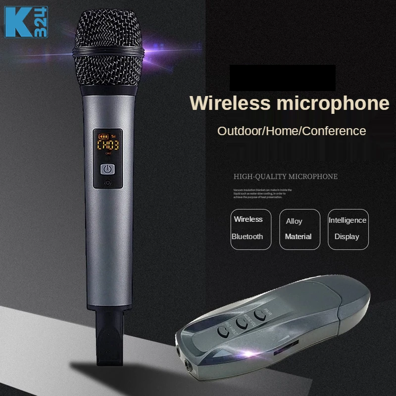 

Новый USB Динамический Bluetooth-микрофон из алюминиевого сплава