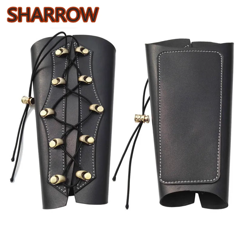 1 шт. защита для стрельбы из лука традиционное кожаное защитное снаряжение