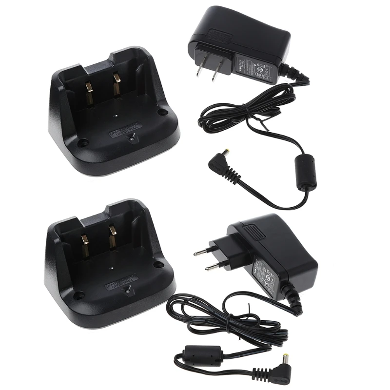 

US/EU Plug Battery Charger Fast Charging Base for YAESU FT-70D Walkie Talkie