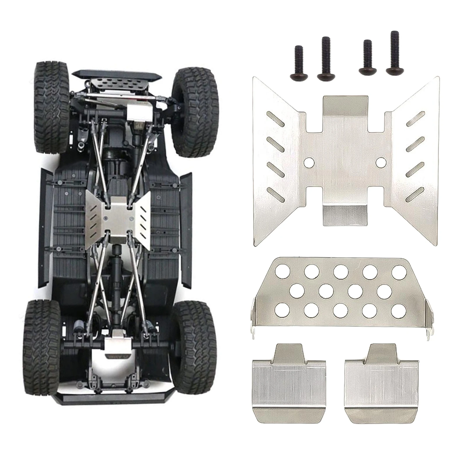 

Металлическая защитная рамка для осевой аксимы 03007 масштаб 1:10 RC Rock Crawler DIY