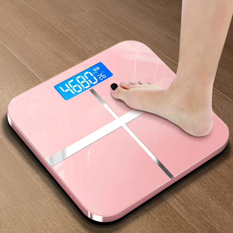 

Новинка напольные весы для тела стеклянные Умные Электронные весы ЖК-дисплей с отображением температуры домашние цифровые весы для ванной