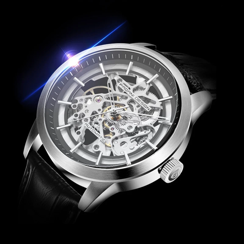 PAGANI DESIGN Top Brand Luxury Men's Watches Fashion Automatic Mechanical Watch Men Skeleton Mens Watches Relogio Masculino 2023